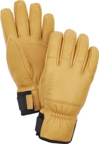 Hestra Omni Leer Ski- en snowboardhandschoenen heren Middenbruin 7
