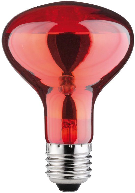 Paulmann Gloeilamp Infrarood E27 60W Rood