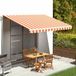 Maison Exclusive - Pièce de rechange pour store, jaune et orange, 4,5 x 3,5 mètres, polyester