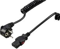 Sygonix SY-6733074 Apparaat (koud) Aansluitkabel Zwart 3 m