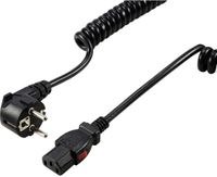 Sygonix SY-6733074 Câble de connexion d'appareil (froid) Noir 3 m