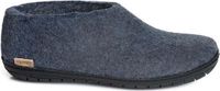 Glerups Blauw Laag Zwart Rubber Zool