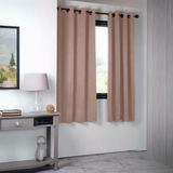HomeMaison Rideau occultant 140 x 280 cm Rose clair