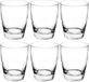 BORMIOLI ROCCO 6x Stuks tumbler waterglazen/sapglazen transparant 280 ml - Glazen / drinkglazen