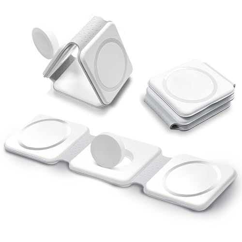 Hd-line 3-in-1 Magnetische Draadloze Oplader - Wit