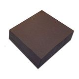 Airlaid servet 1/4 vouw 50 servetten chocolade