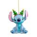 Disney - Bandeau à tête de Stitch en résine 3D pour sapin de Noël 10,5 cm ornement
