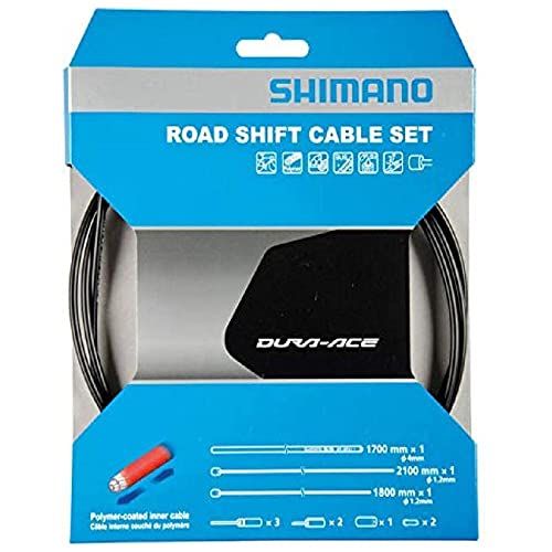 SHIMANO Kit Cables de Cambio 9000-Polymeer/High-Tech Grijs