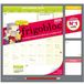 Frigobloc Mensuel 2025 - Calendrier d'organisation familiale / mois (de sept. 2024 à déc. 2025): Le calendrier mensuel maxi-aimanté pour se simplifier la vie ! Avec 1 crayon