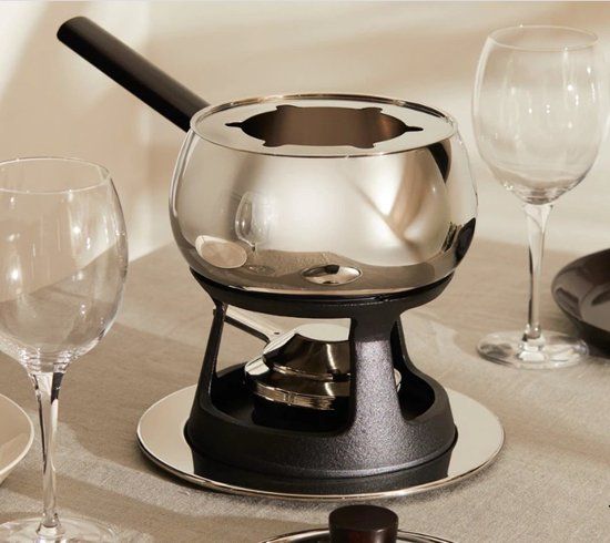 Alessi Dressed Fondueset SG55/200 B - 16cm - RVS