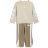 Adidas Essentials Joggers Set Beige 12-24 Months Kinderen