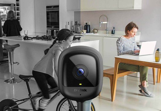 D-Link DCS-6100LHV2 IP-camera Zwart