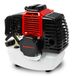 EBERTH moteur à essence 3 cv / 2,21 kW, 2 temps, cylindrée 52 ccm, refroidi par air, démarrage par cordon, moteur de remplacement pour débroussailleuses, tondeuses et taille-haies