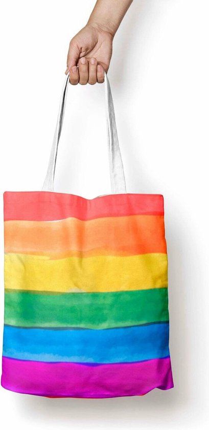 Decolores Pride 117 Winkeltas - Multicolour - 36 x 42 cm - Katoen
