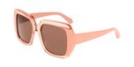 Ferragamo SF2081S Transparent rose/pink 56/17/145 FEMME Lunettes de soleil
