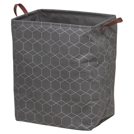 Sealskin Geometric Wasmand - 60 l - Grijs