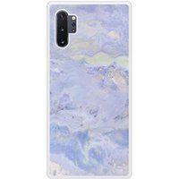 Samsung Galaxy Note Marbre bleu Verstevigd hoesje met sublimatie bedrukking