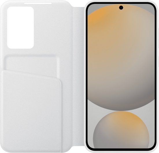 Samsung Smart View Wallet Case - Galaxy S24 FE - White