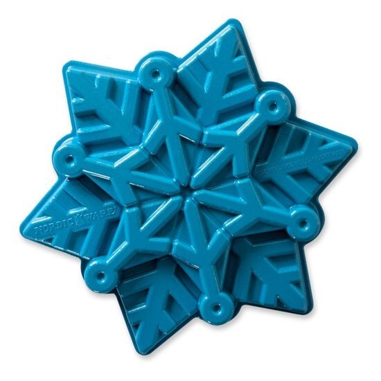 Nordic Ware Bakvorm "Disney Frozen Snowflake" - Blauw -