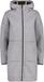 CMP Parka met capuchon voor dames, Wol, Grijs, Maat 38