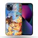 Beschermhoes Apple iPhone 13 (6,1) Manga One Piece Ace Color Beschermhoes compatibel met Magsafe