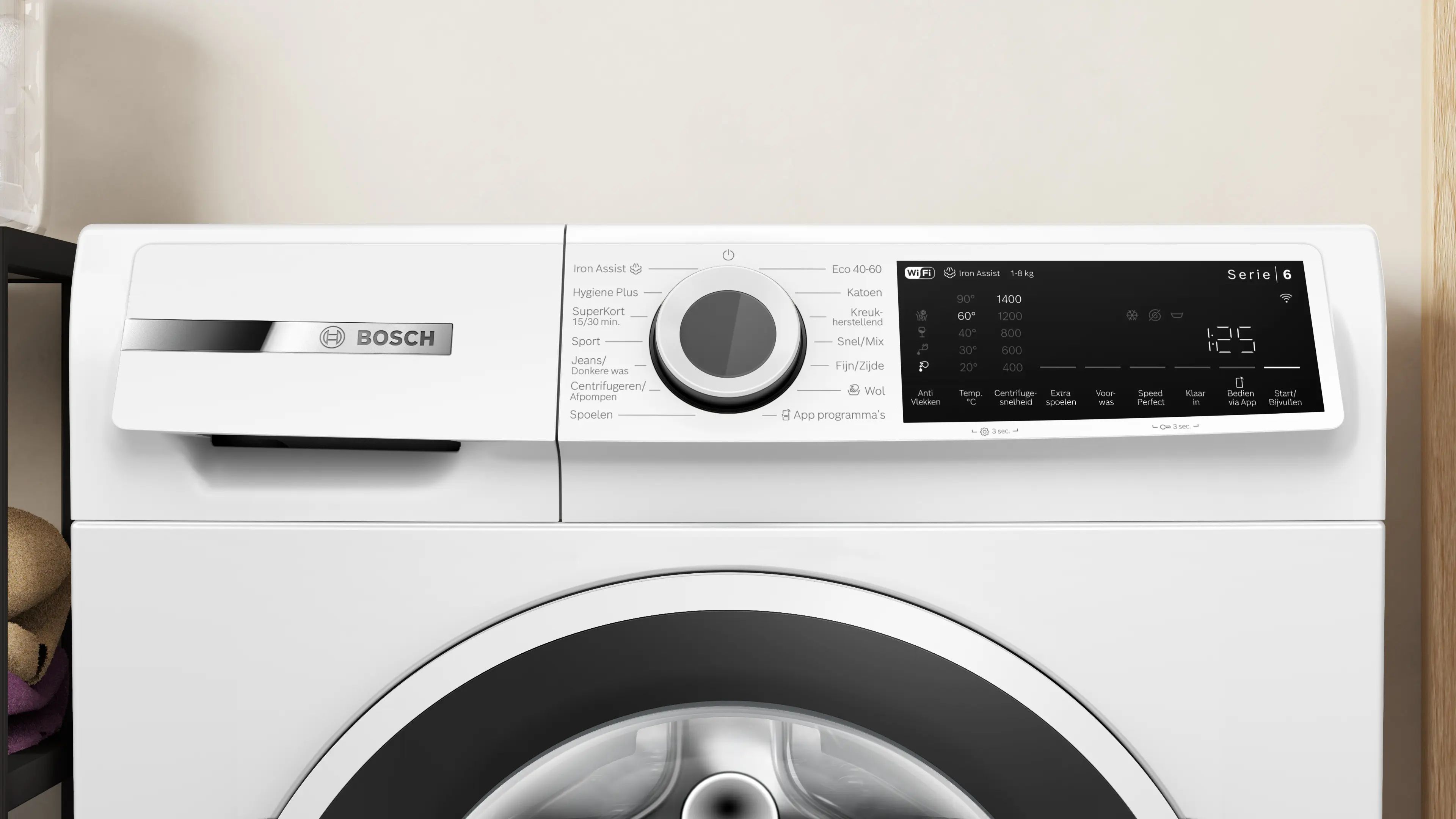 Bosch Serie 6 WGJ23400NL wasmachine