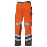 BP Signaalbroek Apc1 2213-840 Warnorange/Dunkelgrau Maat 56