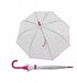 Doppler Nizza Long AC transparant met inzetband, roze, uniseks, volwassenen, eenheidsmaat