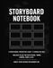 Storyboard Notebook: Visual Narrative Planner for Film, Animation & Content Creators: 201 Pages, 9 Frames Per Page, Single-Sided Layout