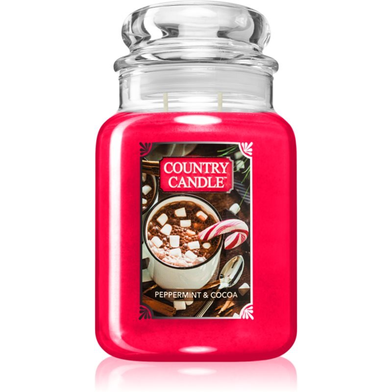 Country Candle Peppermint & Cocoa