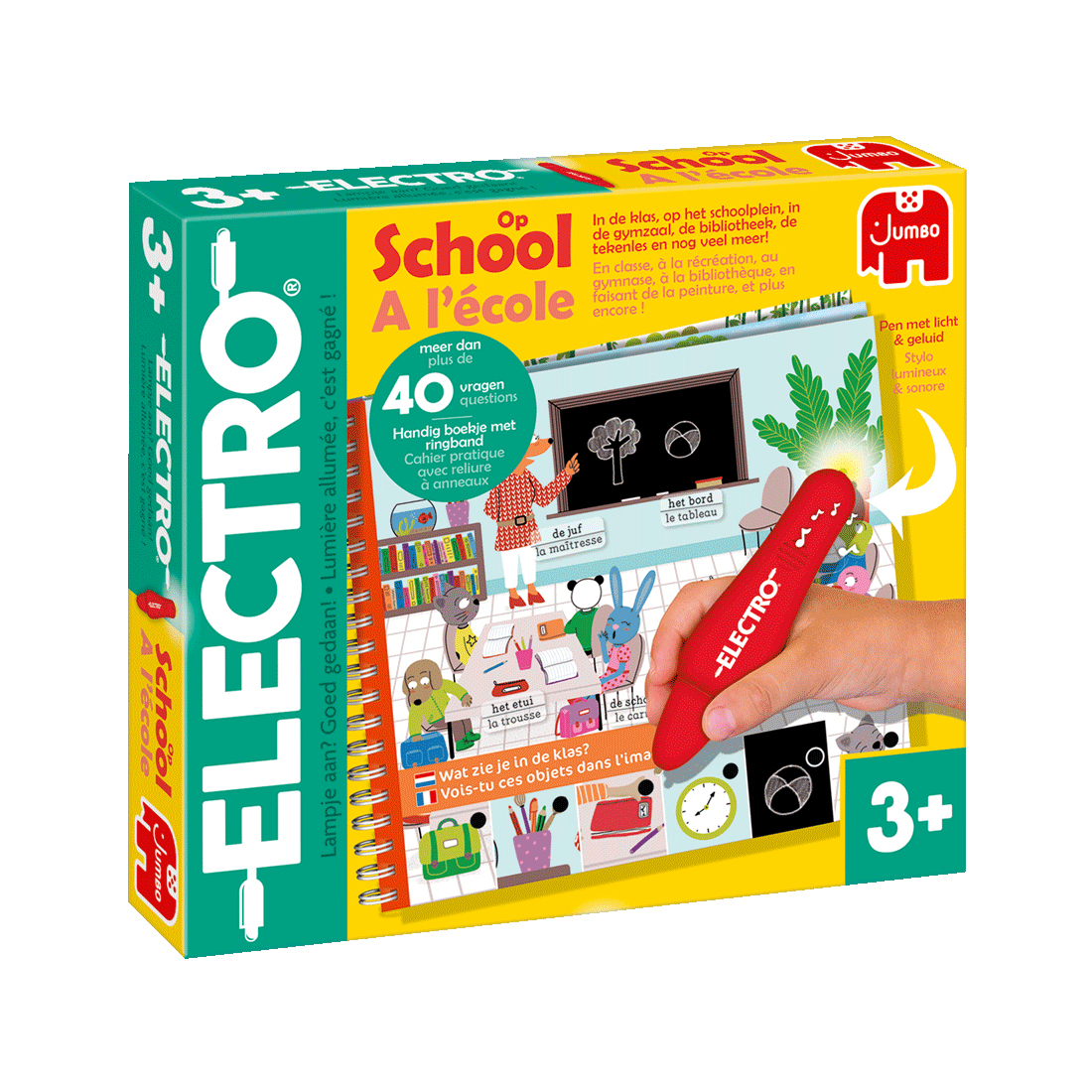 Jumbo Electro Op school - Kinderen vanaf 3 Jaar - Educatief speelgoed