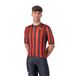 Castelli Competizione 3 AC Milan Home Kurzarmtrikot Rot Schwarz, Größe L
