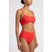 Moschino Bikini Bandeau Rose Taille : XS