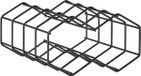 Zone Denmark Casier à vin Rocks 19,5 cm Noir