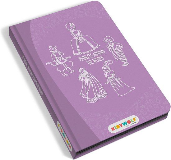 Kidywolf KIDYDRAW MINI Tekentablet Voor Kinderen - Prinsessen thema - Educatief - 4+ jaar
