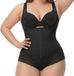 Shapetape Bodysuit met Rits - Maat S - Zwart
