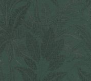 Living Walls BLADEREN BEHANG | Botanisch - Groen Zwart Zilver - Stories of Life