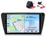 SKODA Octavia III (3, 5E) 2013-2018 Autoradio 4+64GB met Camera, Microfoon, CarPlay, Android Auto, WiFi, GPS, RDS, DSP, DAB+, Bluetooth, 10-inch