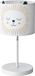 Vertbaudet Leeslamp LEEUW effen lichtbeige met print