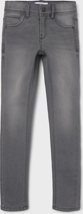 NAME IT NKFPOLLY Skinny Jeans - Girls - Size 134 - Light Grey Denim