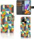 B2Ctelecom Samsung Galaxy A21s Telefoon Hoesje Funky Retro