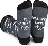Malinsi Grappige Sokken Formule 1 - Leuke Huissokken F1 Max Verstappen - Gekke Cadeaus Heren