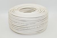 Lazsa 3316R50 netwerkkabel Cat 6 U/Utp Cca FRLSZH, wit, 50 m