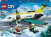 Lego City LEGO® City Ambulancevliegtuig, Speelgoedvliegtuig - 60465