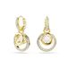 Swarovski Hyperbola Dames Oorbellen Metaal - Goud