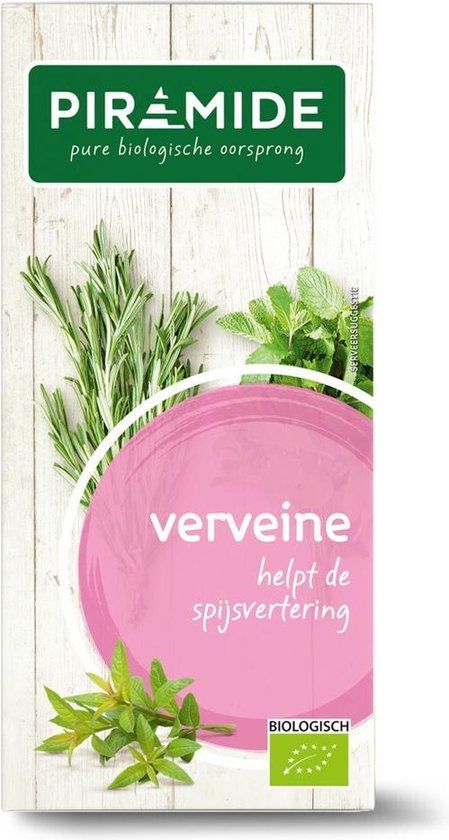 Piramide Kruidenthee Bio Verveine 20 stuks