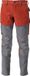 Mascot Customized Broek met kniezakken 22379-311 - herfstrood/steengrijs - C43