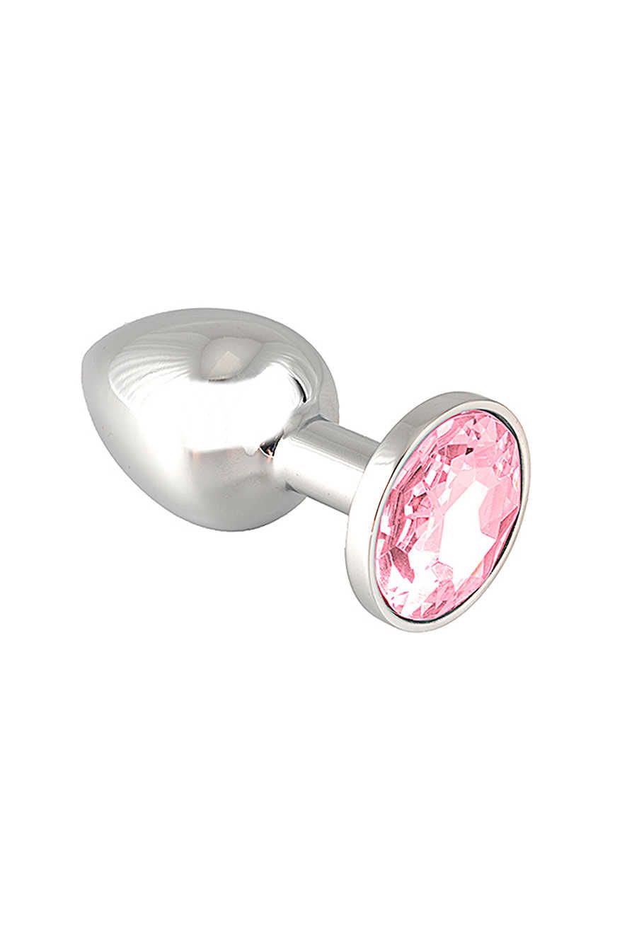 Bondage Play Metalen Butt Plug - Ø 2.4cm - 8718924234679