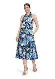 Vera Mont 3586/4247 damesjurk, Donkerblauw/Blauw, 44