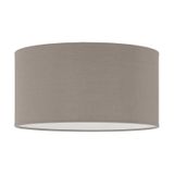 EGLO Pasteri Pro Abat-jour Ø450 H280 Taupe